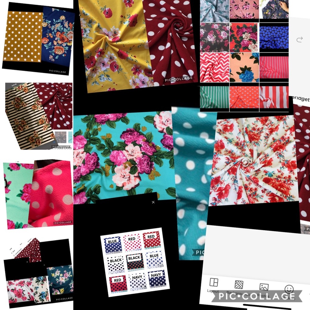Fabric colors